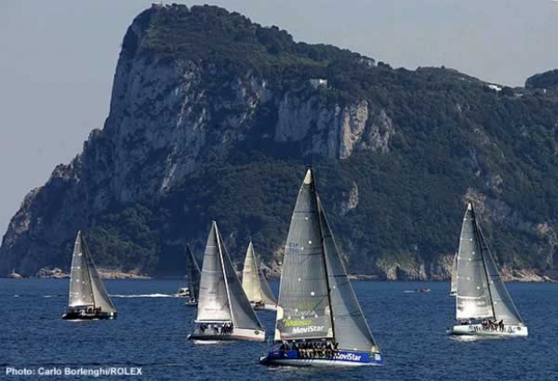 Breath taking backdrop of Capri