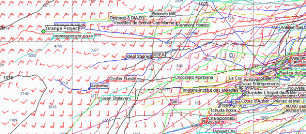 Location of Orange Project capsize
