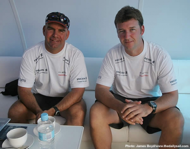 Ericsson heavyweights - John Kostecki and Steve Hayles