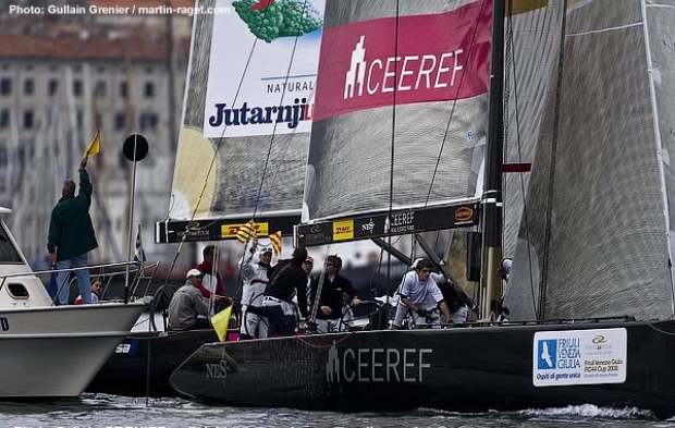 Morgan Larson's Ceeref penalised at the start of Flight 1
