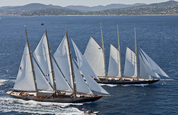 The grande finale of the yachting season - certainly for the classic yachts ... The grande finale of the yachting season - certainly for the classic yachts ...