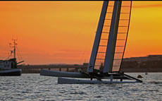 Team Invictus, Little America's Cup. Photo: Helena Darvelid/www.sailrocket.co.uk