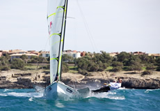 Princess Sofia Trophy warm-up Photo © Jesus Renado/www.sailingstock.com