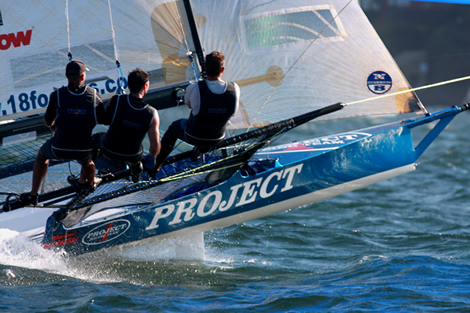 Action at the JJ Giltinan Championship