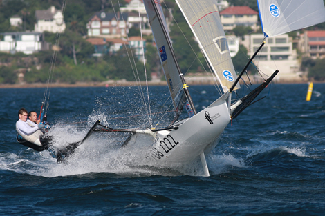 Action at the JJ Giltinan Championship