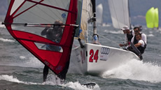 Audi Melges 20 Sailing Series. Photo Guido Trombetta/STUDIO BORLENGHI