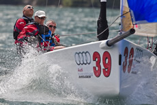 Audi Melges 20 Sailing Series. Photo Guido Trombetta/STUDIO BORLENGHI