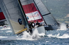Louis Vuitton Trophy La Maddalena. Photo Chris Cameron/Emirates Team New Zealand