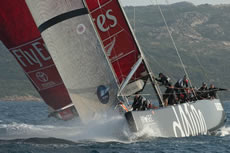 Louis Vuitton Trophy La Maddalena. Photo Chris Cameron/Emirates Team New Zealand