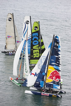 Extreme Sailing Series Sete Photo Mark Lloyd/www.lloydimages.com