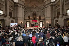 America's Cup goes to San Fran. Photo © Gilles Martin-Raget/BMW Oracle Racing