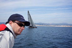 Mark Mills - Hublot Palmavela. Photo Jesus Renedo/www.sailingstock.com