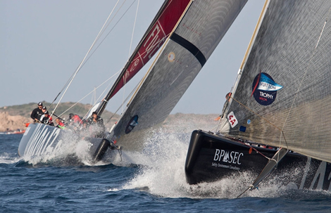 Louis Vuitton Trophy La Maddalena. Photo Bob Greiser/www.outsideimages.co.nz