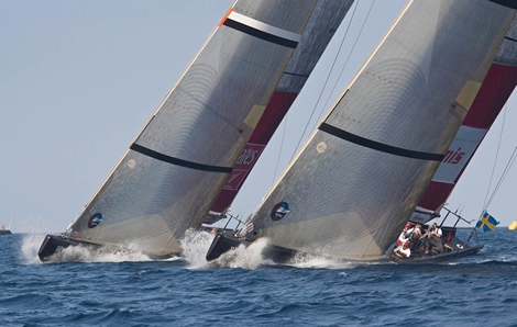 Louis Vuitton Trophy La Maddalena. Photo Bob Greiser/www.outsideimages.co.nz