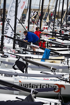 Audi Melges 20s in Scarlino. Photo Luca Buttò/Bplan