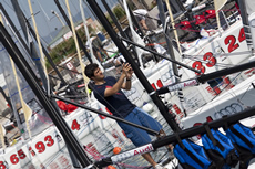 Audi Melges 20s in Scarlino. Photo Luca Buttò/Bplan
