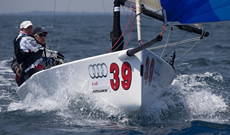 Audi Melges 20s in Scarlino. Photo Luca Buttò/Bplan