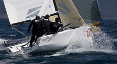 Audi Melges 20s in Scarlino. Photo Luca Buttò/Bplan