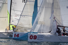 Audi Melges 20s in Scarlino. Photo Luca Buttò/Bplan