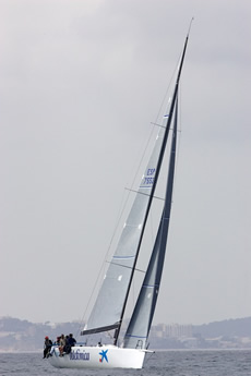 Audi MedCup - TP52 bowsprits Photo © Jesus
            Renado/www.sailingstock.com