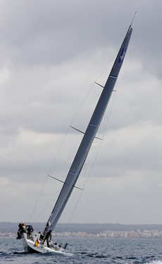 Audi MedCup - TP52 bowsprits Photo © Jesus
            Renado/www.sailingstock.com