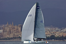 Audi MedCup - TP52 bowsprits Photo © Jesus
            Renado/www.sailingstock.com