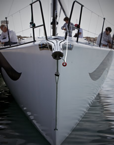 Audi MedCup - TP52 bowsprits Photo © Jesus
            Renado/www.sailingstock.com