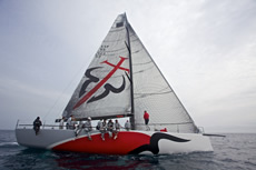 Audi MedCup - TP52 bowsprits Photo © Jesus
            Renado/www.sailingstock.com