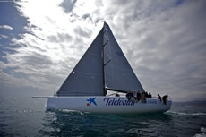 Audi MedCup - TP52 bowsprits Photo © Jesus
            Renado/www.sailingstock.com