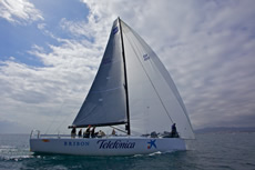 Audi MedCup - TP52 bowsprits Photo © Jesus
            Renado/www.sailingstock.com