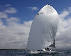 Audi MedCup - TP52 bowsprits Photo © Jesus
            Renado/www.sailingstock.com