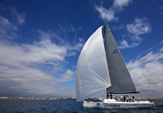Audi MedCup - TP52 bowsprits Photo © Jesus
            Renado/www.sailingstock.com