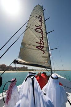 Volvo Ocean Race - Abu Dhabi announcement. Photo © Mhic Chambers