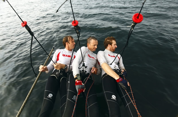 On board at the JJ Giltinan