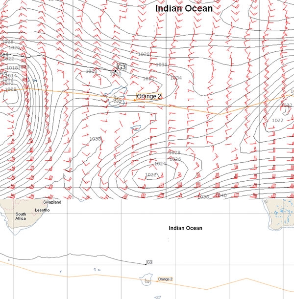 Groupama 3 v Orange 2 in the Jules Verne Trophy Groupama 3 v Orange 2 in the Jules Verne Trophy