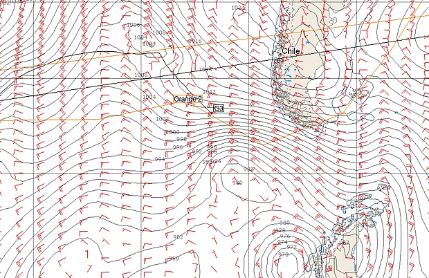 Groupama 3 v Orange 2