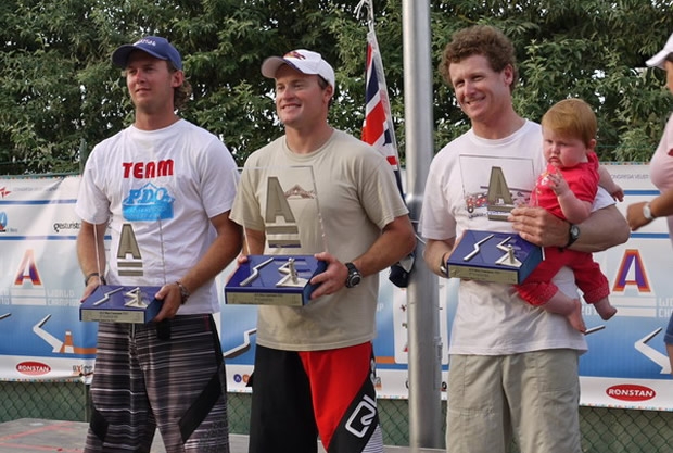 Left to right: Jack Benson, Glenn Asbhy, Steve Brewin