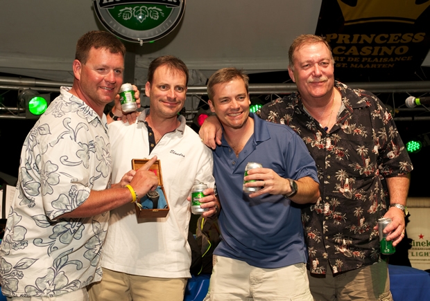 Calvin Reed and his winning crew