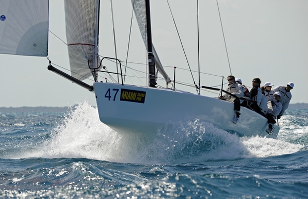 Melges 32 in full flight