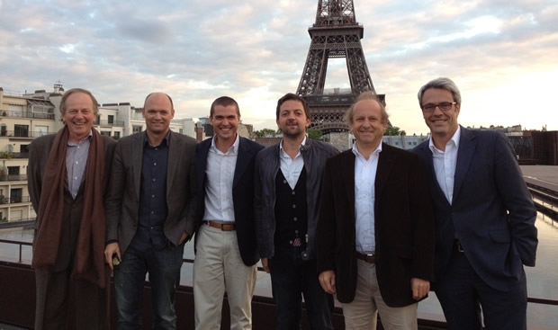 L to R: Patrice Clerc, President of the Board; Mark Turner, Executive Chairman; Rémi Duchemin, CEO; Sam Primaut, Director of Consulting; Benoît Coville, Board Director; Stéphane Delplancq, Board Director. L to R: Patrice Clerc, President of the Board; Mark Turner, Executive Chairman; Rémi Duchemin, CEO; Sam Primaut, Director of Consulting; Benoît Coville, Board Director; Stéphane Delplancq, Board Director.
