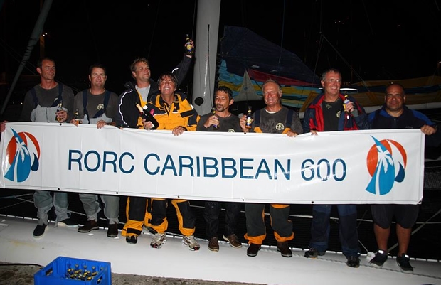 Region Guadeloupe crew celebrate