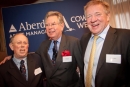 From left to right:Stuart Quarrie, Cowes Week's John Grandy and Aberdeen Asset Management CEO, Martin Gilbert