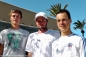 Right to left: Nick Rogers, Nathan Wilmot and Chris Grube