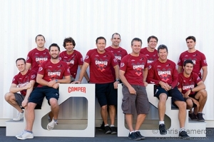 Left to right: Hamish Hooper, Andrew McLean, Adam Minoprio, Roberto Bermúdez de Castro, Tony Rae, Stu Bannatyne, Chris Nicholson, Will Oxley, Rob Salthouse, Daryl Wislang, Mike Pammenter. 