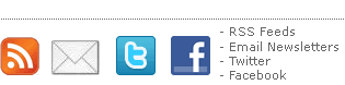 RSS, Email Newsletters and Twitter